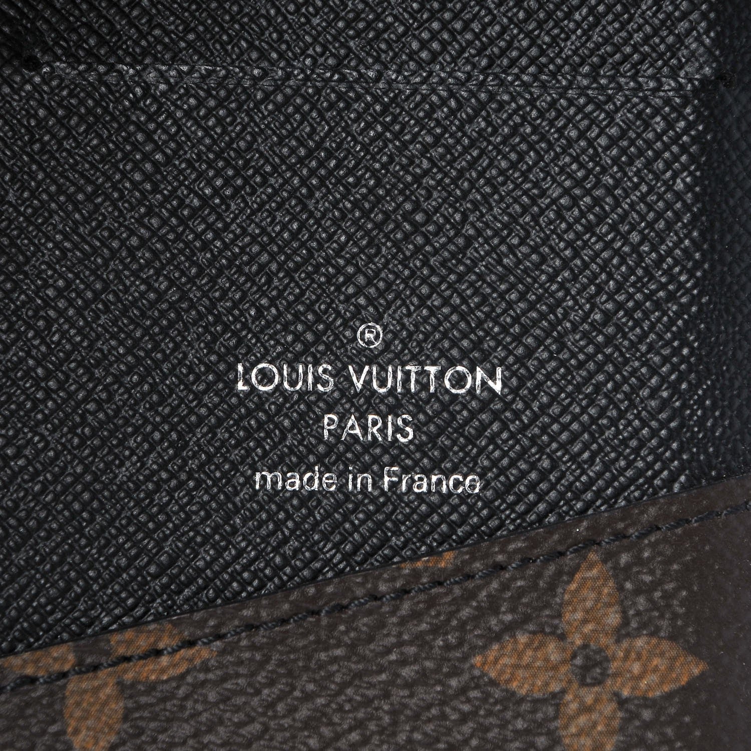 Louis Vuitton Monogram Macassar Pocket Organizer NM 6 of 7