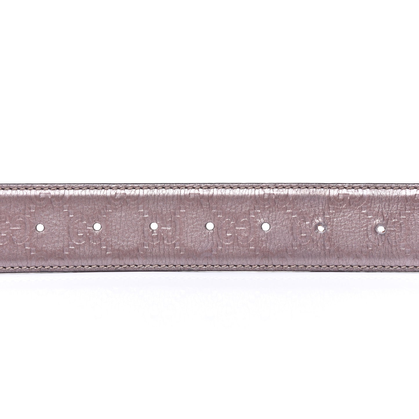 Guccissima Interlocking G Belt 105 42 Mauve