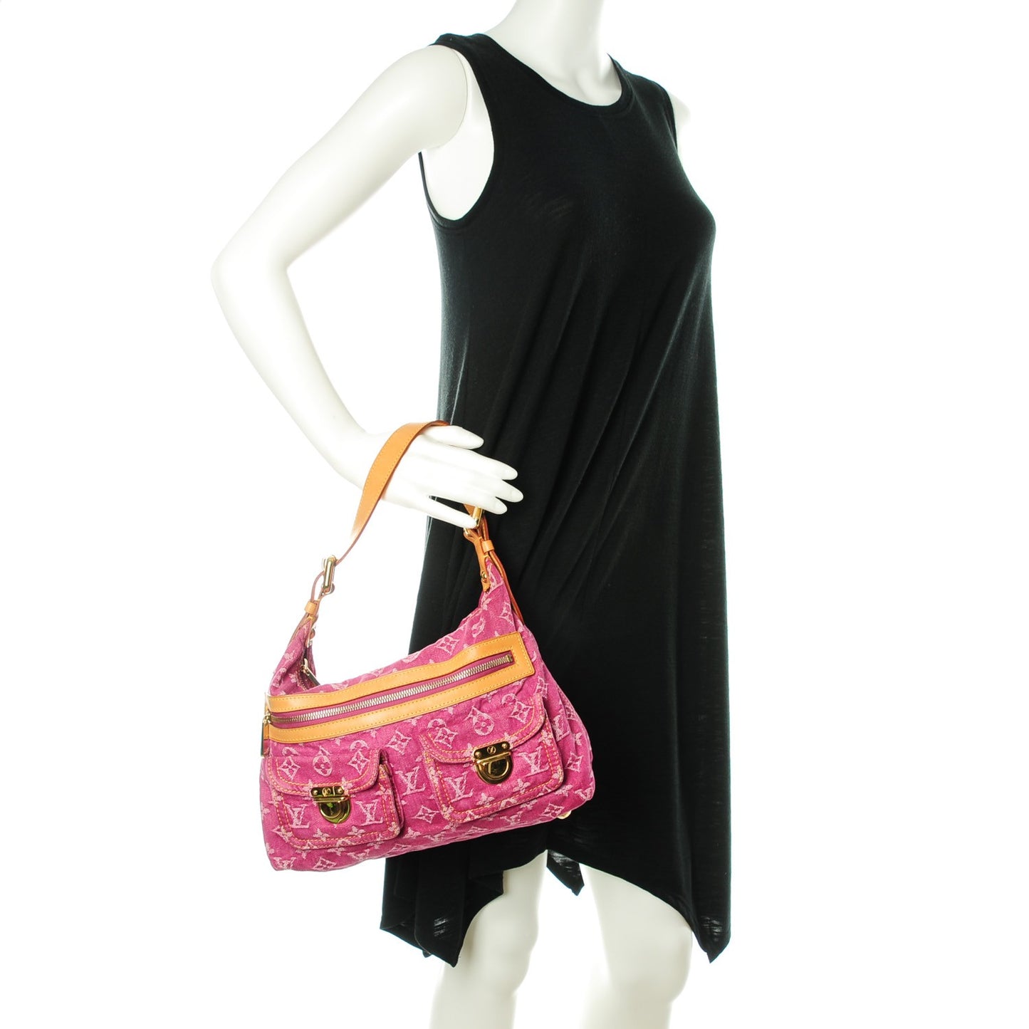 Denim Baggy PM Fuchsia