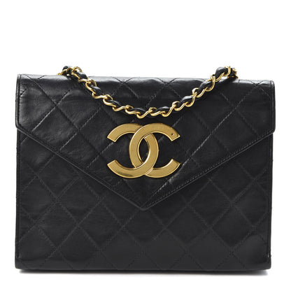 Chanel Lambskin Quilted Mini Square Flap Bag Black 1 of 10