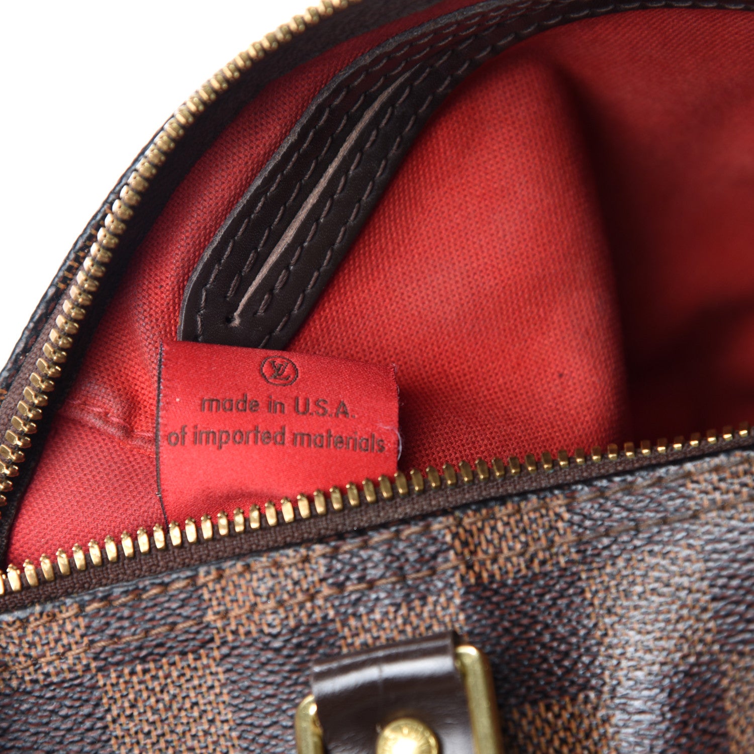 Louis Vuitton Damier Ebene Speedy Bandouliere 25 18 of 20