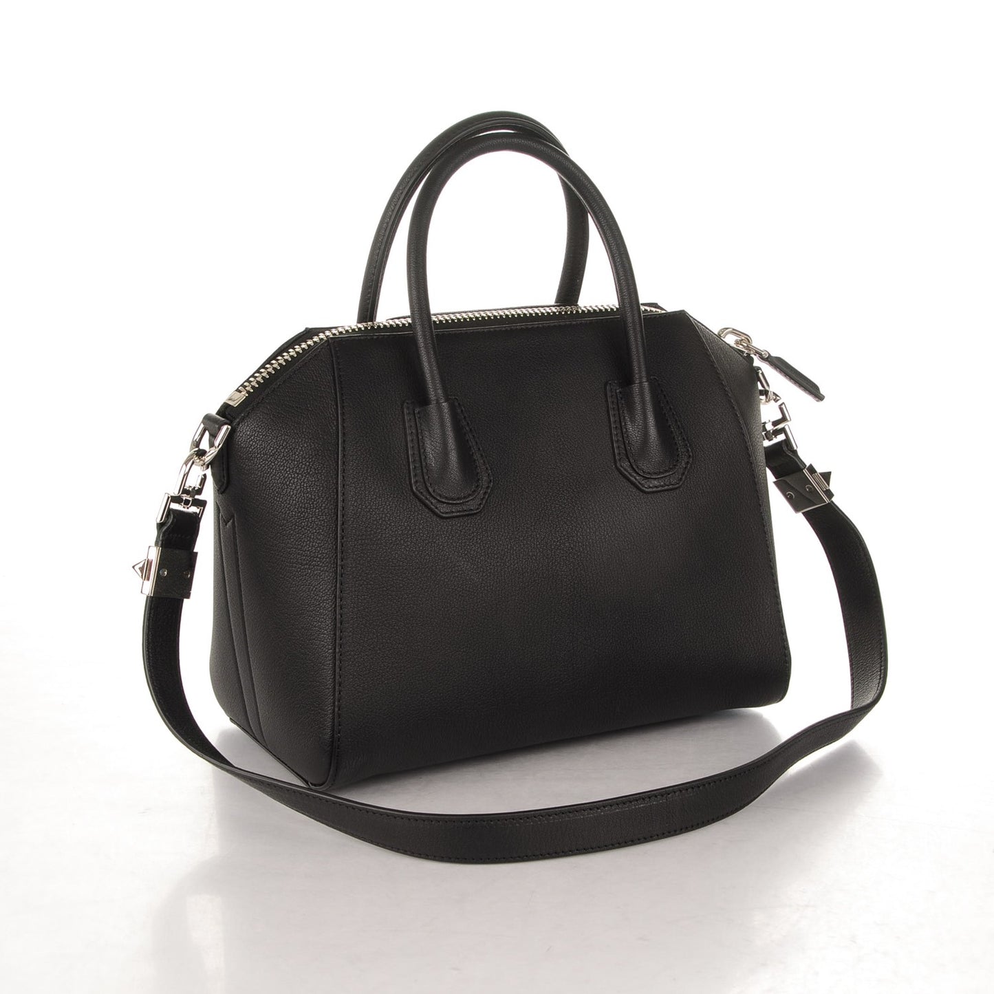 Sugar Goatskin Small Antigona Black