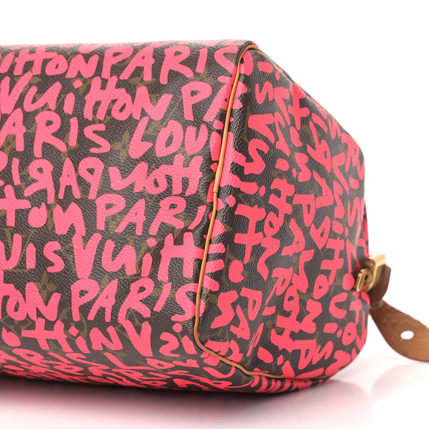 Louis Vuitton Monogram Graffiti Speedy 30 Fuchsia 9 of 10