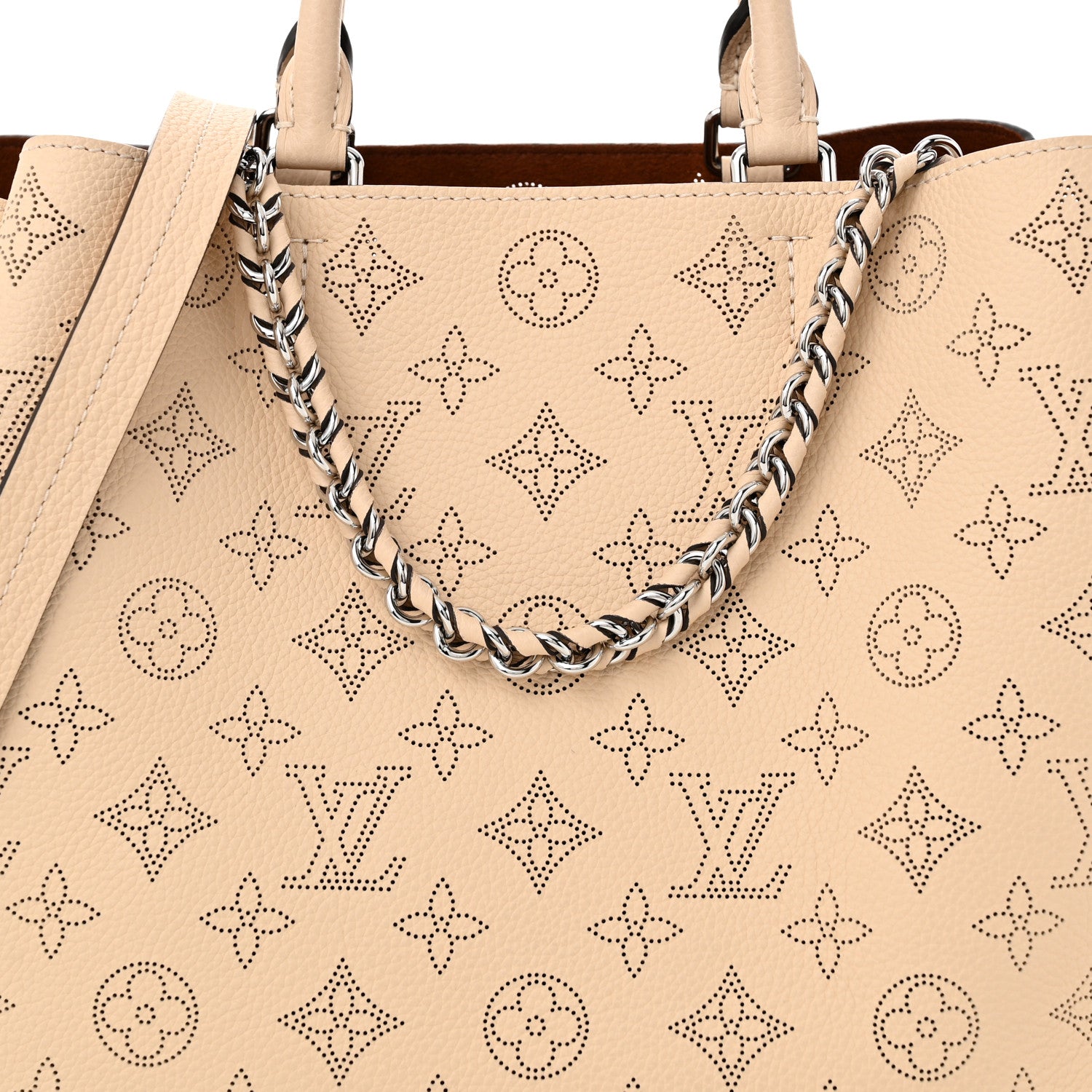 Louis Vuitton Mahina Bella Tote Creme Beige 7 of 10