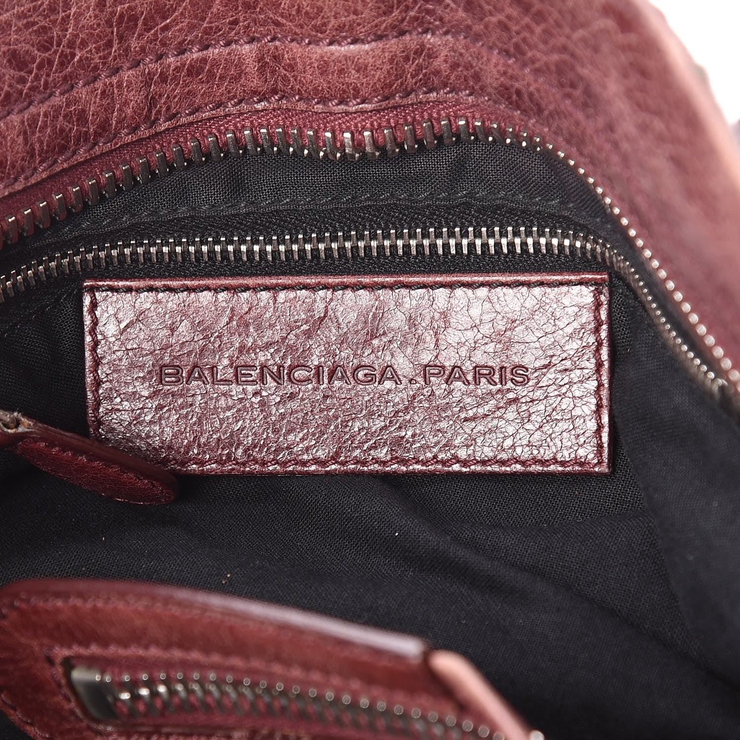 Balenciaga Agneau Giant 21 Silver Hardware City Dark Wine 6 of 20