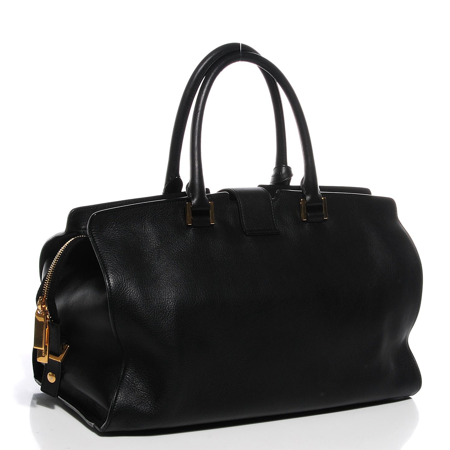 Calfskin Medium Classic Y Cabas Black