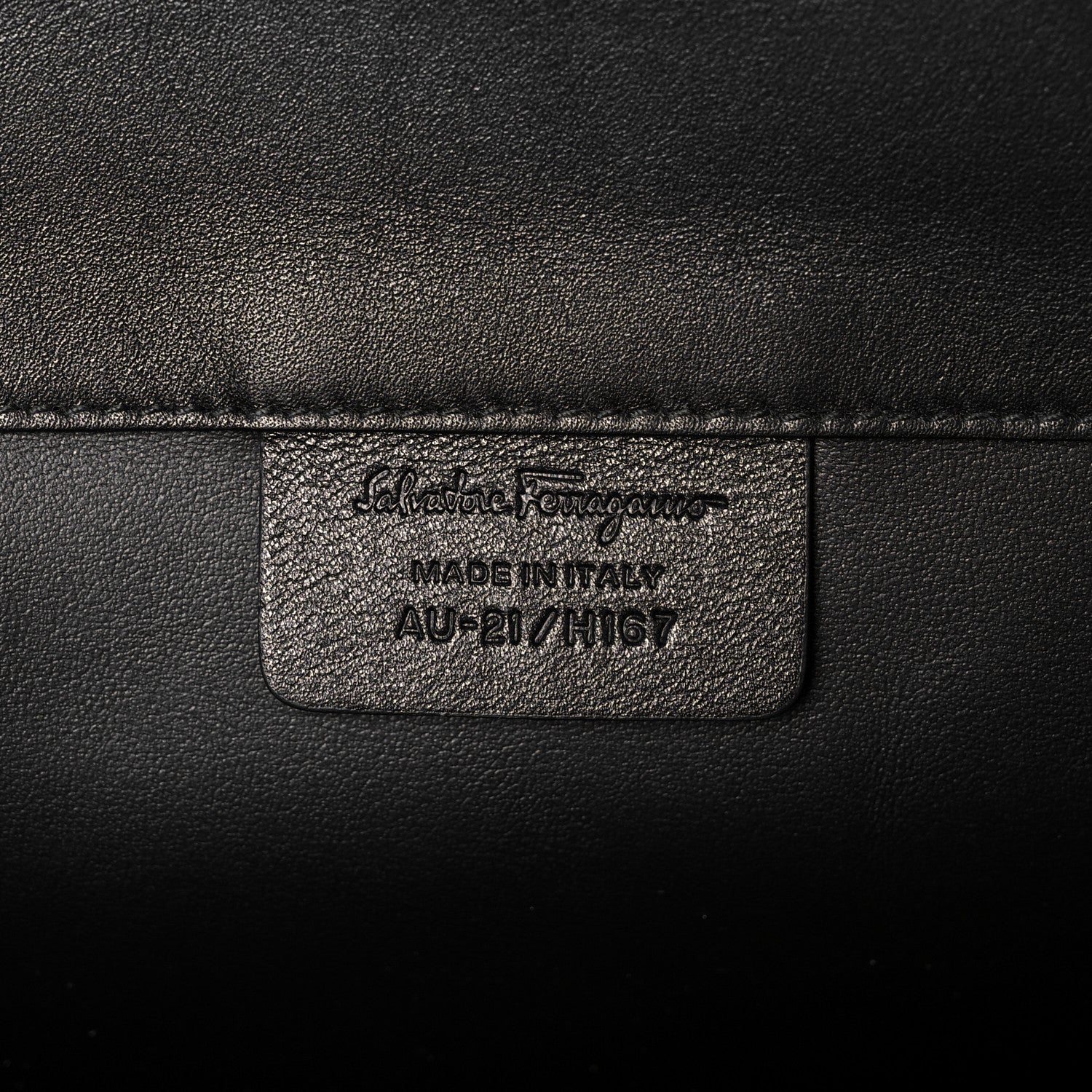 Salvatore Ferragamo Calfskin Medium Studio Bag Black 6 of 12