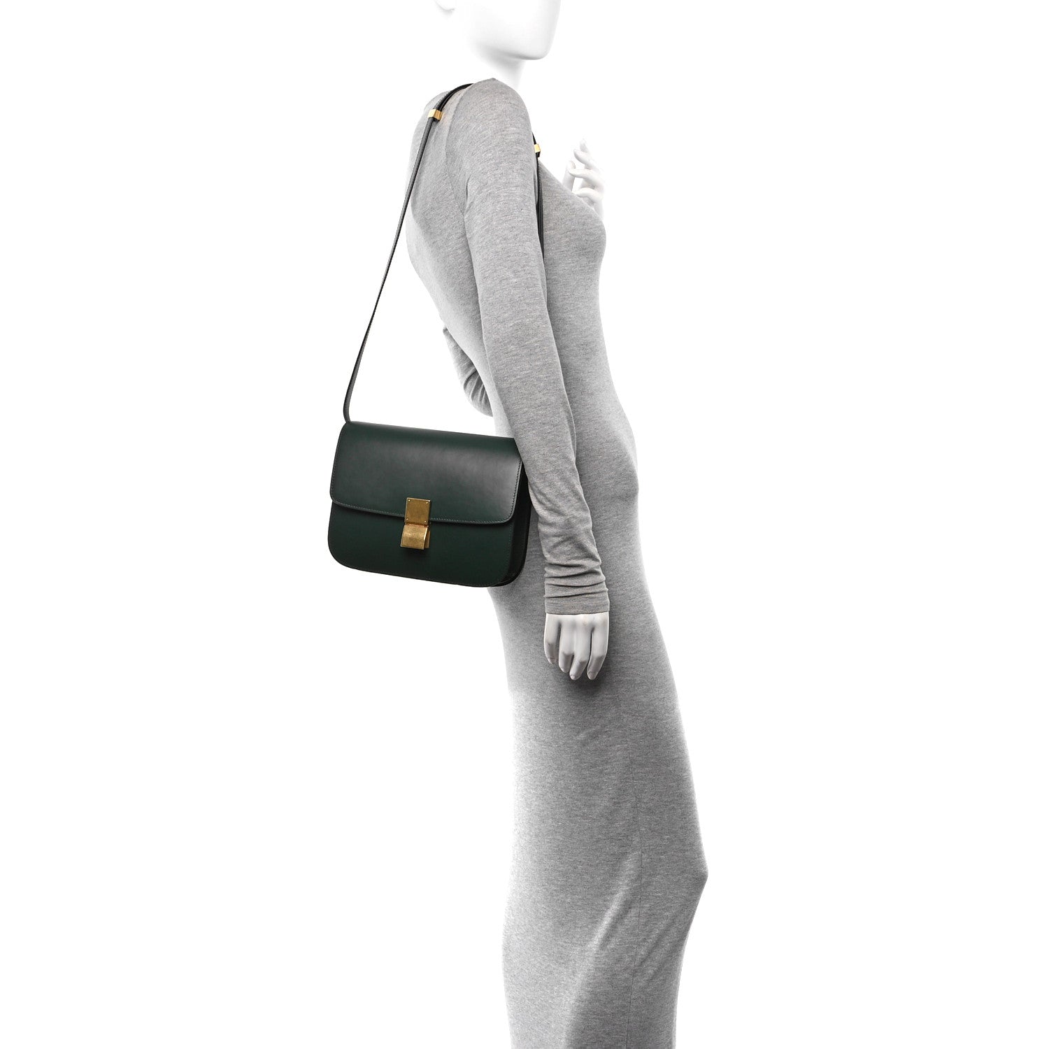 Celine Box Calfskin Classic Box Medium Flap Bag Amazone 2 of 17