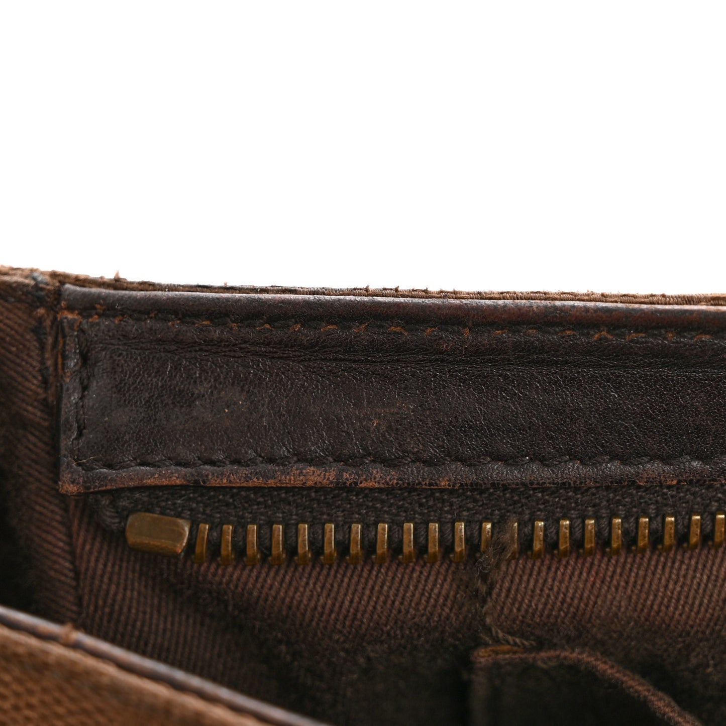Monogram Shoulder Bag Brown