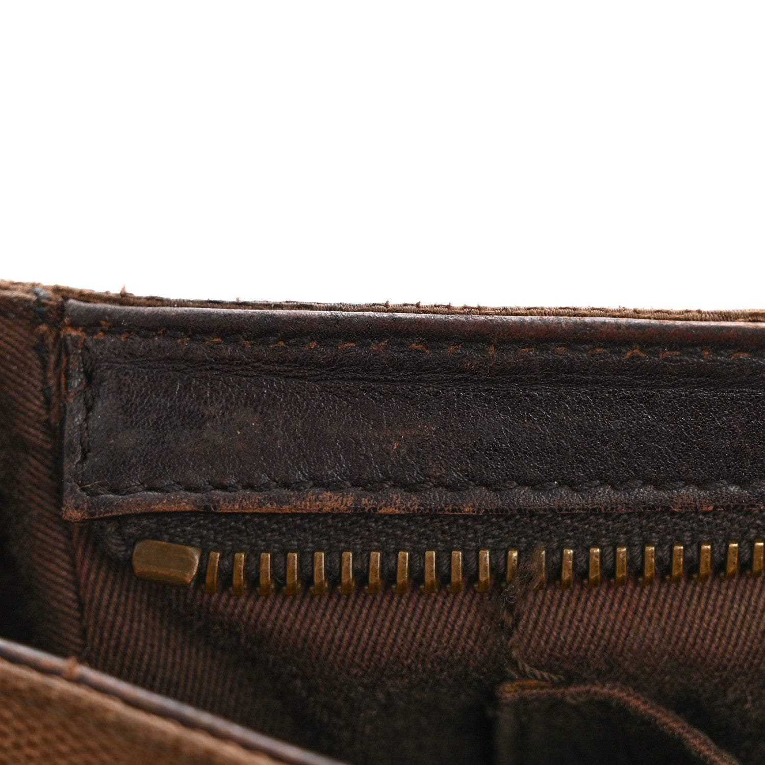 Gucci Monogram Shoulder Bag Brown 11 of 12
