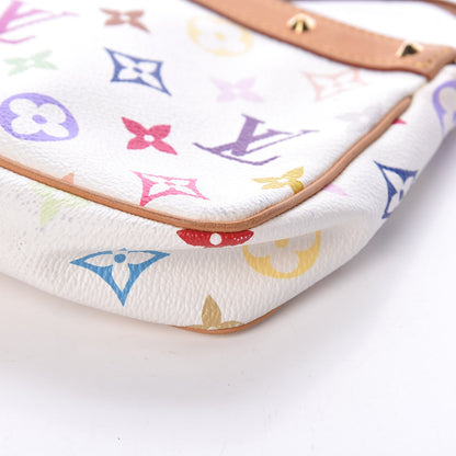 Louis Vuitton Monogram Multicolor Pochette Accessories White 10 of 14