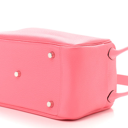 Hermes Taurillon Clemence Lindy 26 Rose Azalee 9 of 9