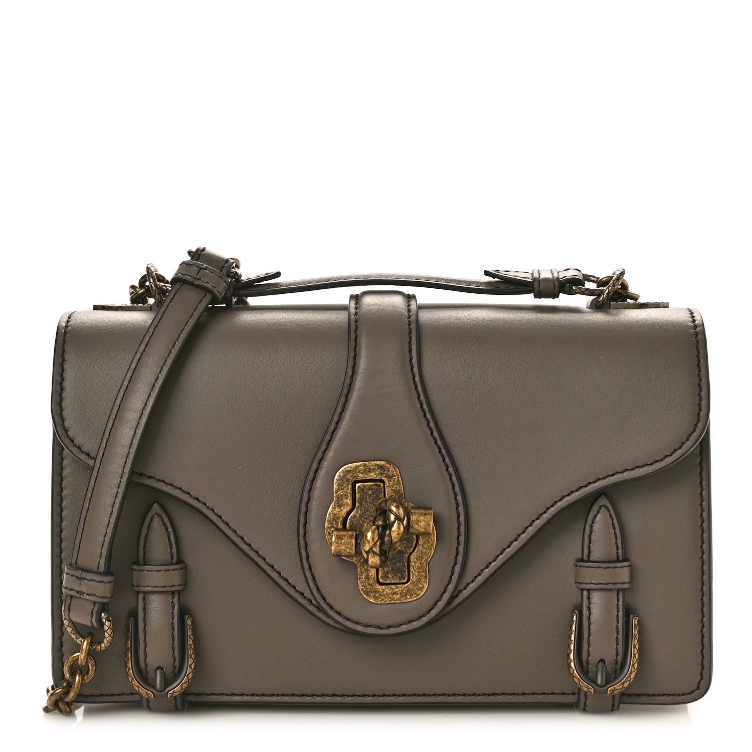 Bottega Veneta French Calf City Knot Bag Taupe 1 of 11