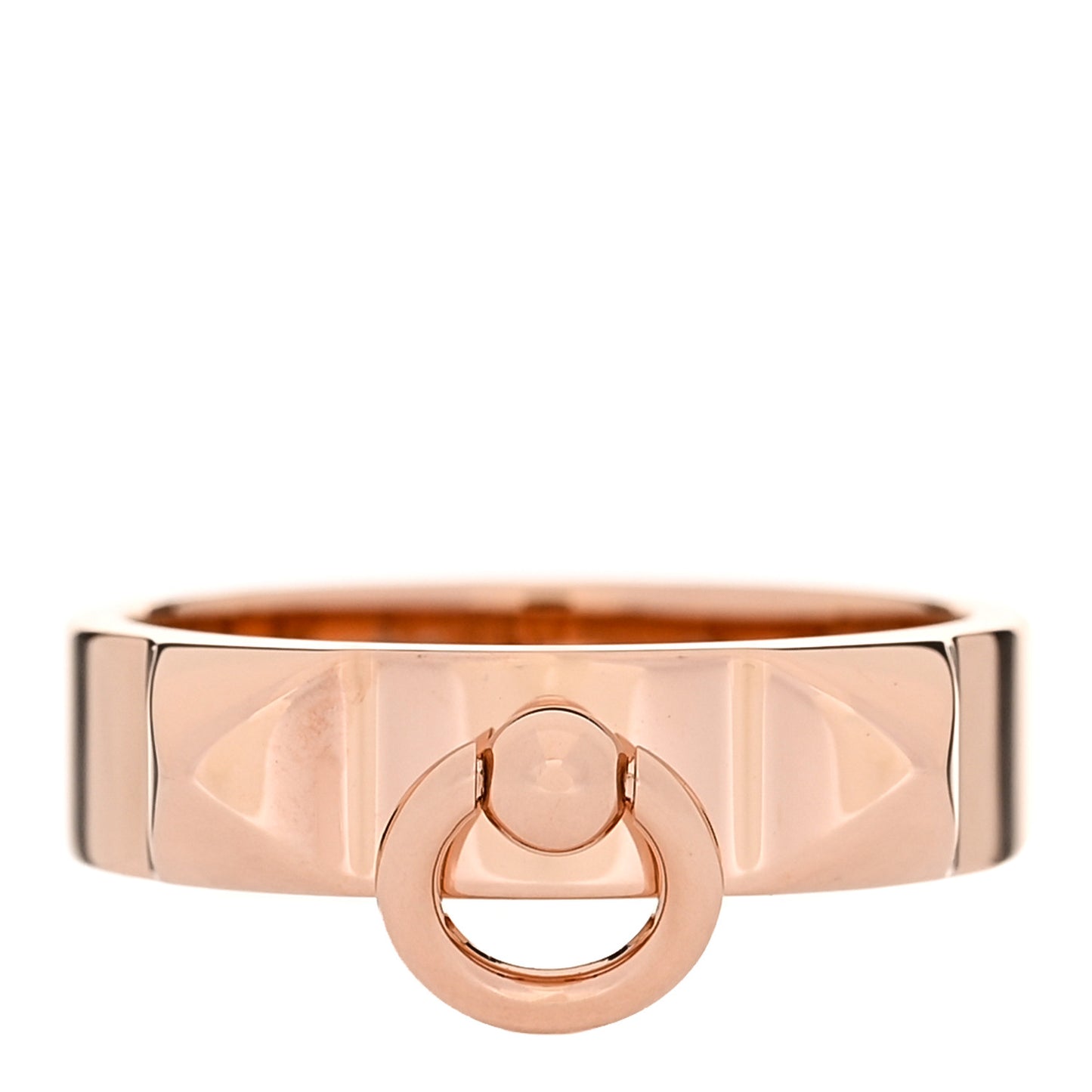 18K Rose Gold PM Collier De Chien Ring 53 6.5