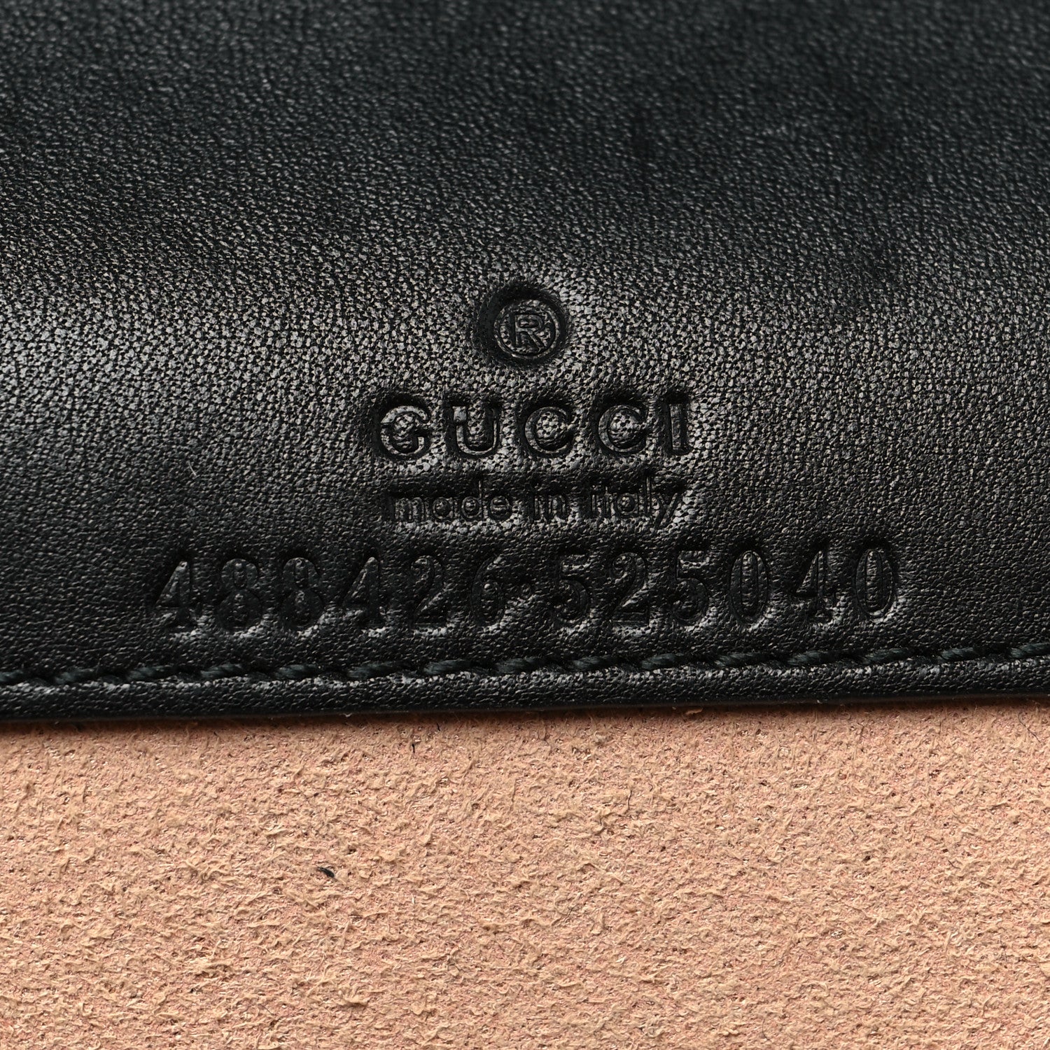 Gucci Calfskin Matelasse GG Marmont Mini Bag Black 5 of 9