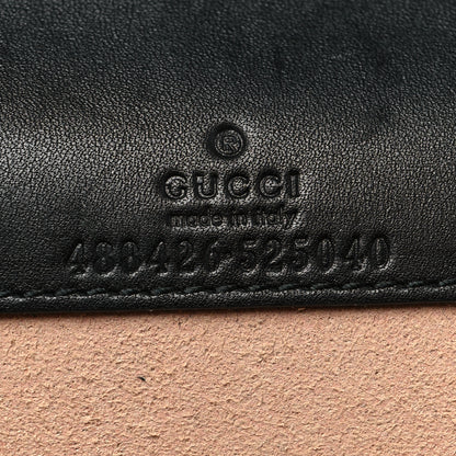 Gucci Calfskin Matelasse GG Marmont Mini Bag Black 5 of 9