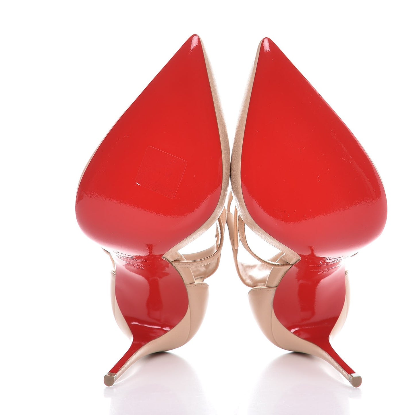 Shiny Nappa Suzanna 100 Pumps 38 Nude