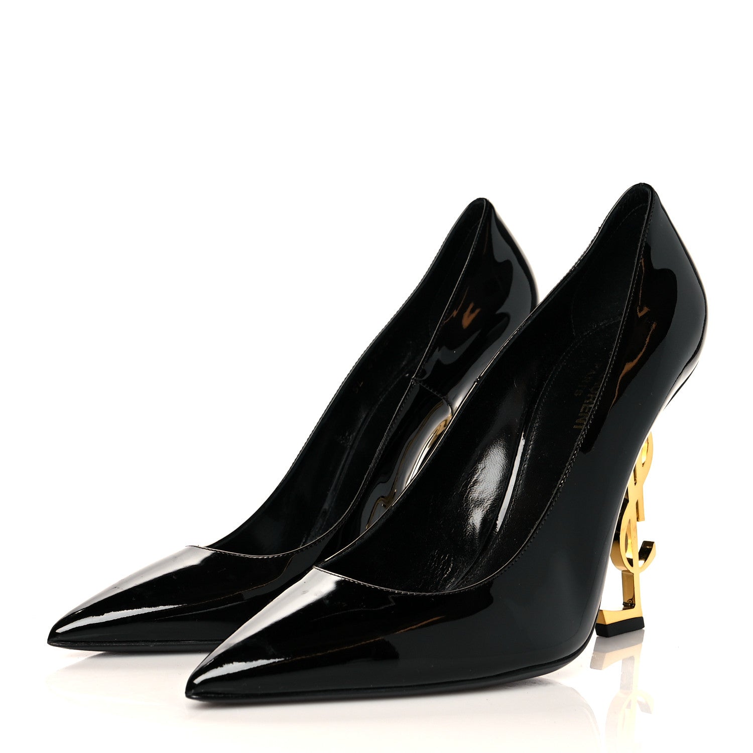 Saint Laurent Patent Opyum 110 Pumps 41 Black 3 of 8