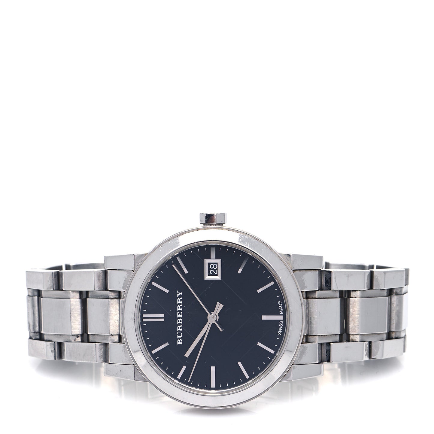 Stainless Steel 34mm The City Quartz Watch Black BU9101