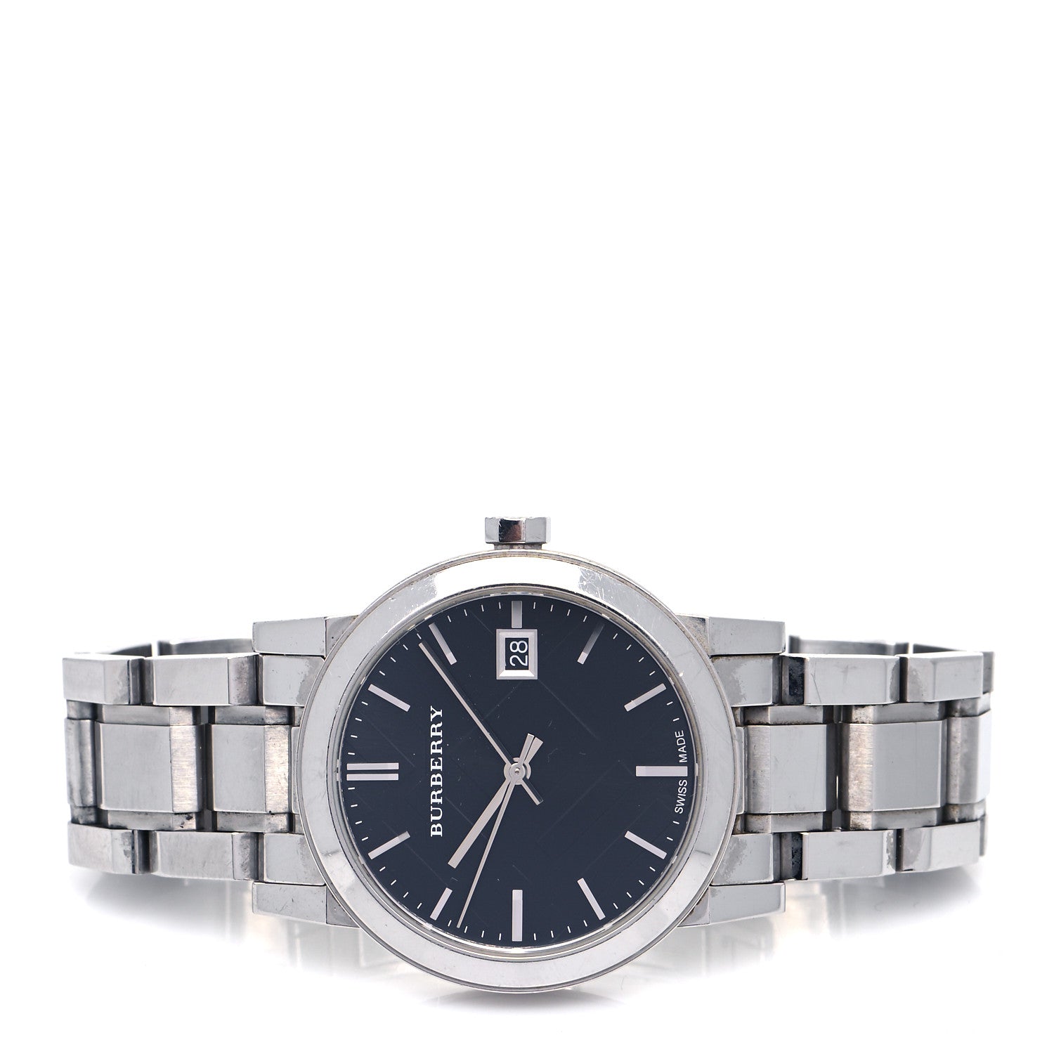 Burberry Stainless Steel 34mm The City Quartz Watch Black BU9101 2 of 4