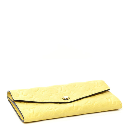 Louis Vuitton Empreinte Curieuse Wallet Citrine 3 of 4