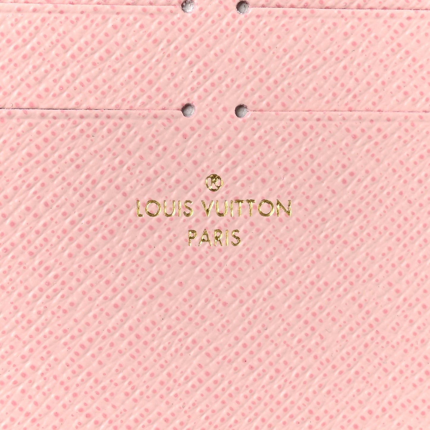 Calfskin Felicie Card Holder Insert Rose Ballerine