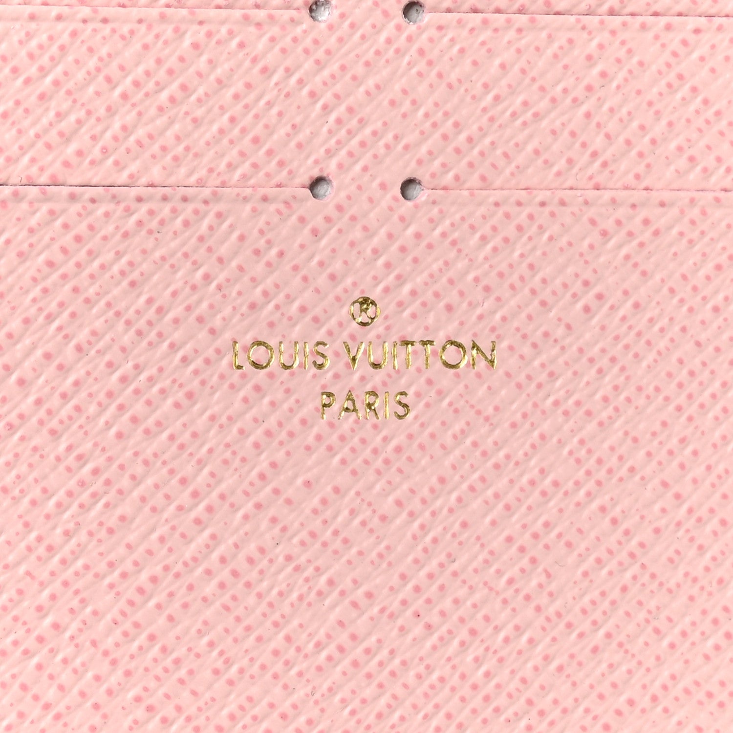 Louis Vuitton Calfskin Felicie Card Holder Insert Rose Ballerine 6 of 7