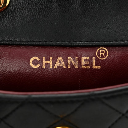 Chanel Lambskin Quilted Extra Mini Flap Black 6 of 11