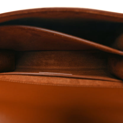 Saint Laurent Canvas Calfskin Mini Classic Monogram Cassandra Top Handle Tan Natural 6 of 11