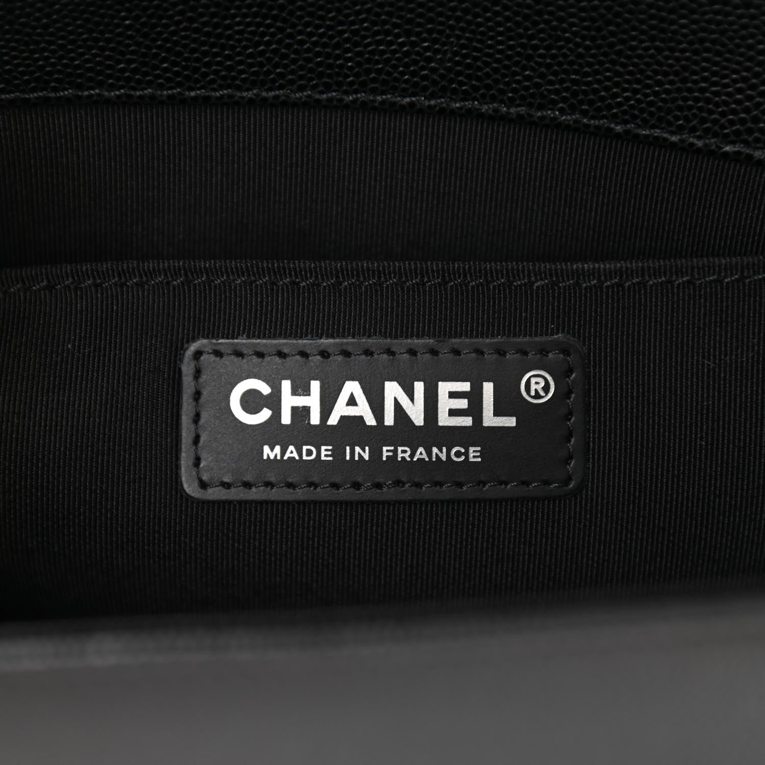 Chanel Caviar Quilted Medium Boy Flap Black 6 of 10