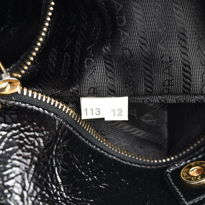 Prada Vernice Shopping Tote Black 8 of 8