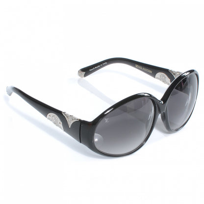 Louis Vuitton Iris Sunglasses Black Glitter 2 of 5