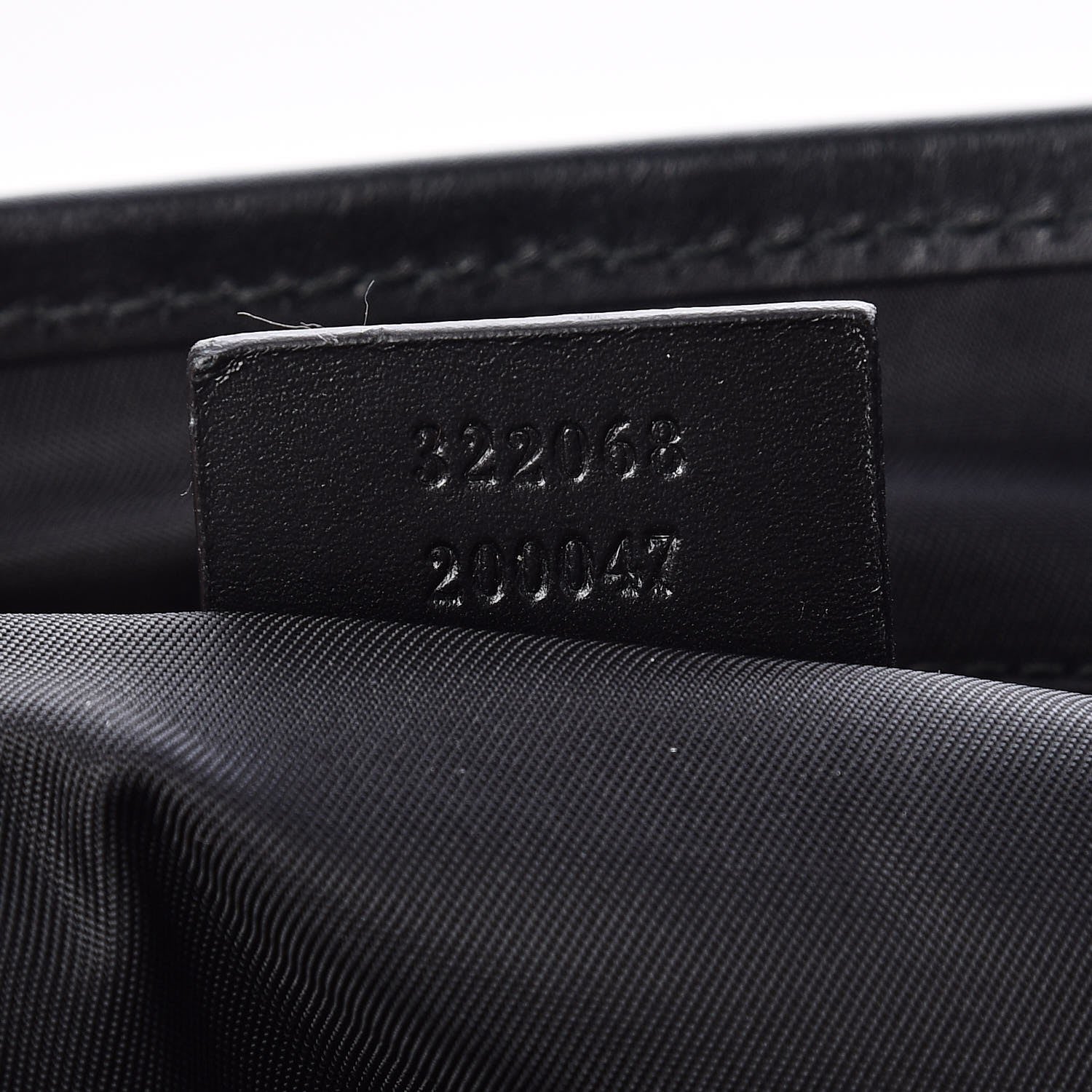 Gucci GG Supreme Monogram Flap Messenger Bag Black Grey 7 of 7