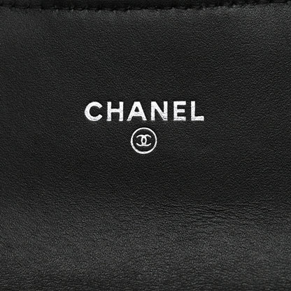 Chanel Patent Calfskin Quilted Small Flap Wallet Black 6 of 8