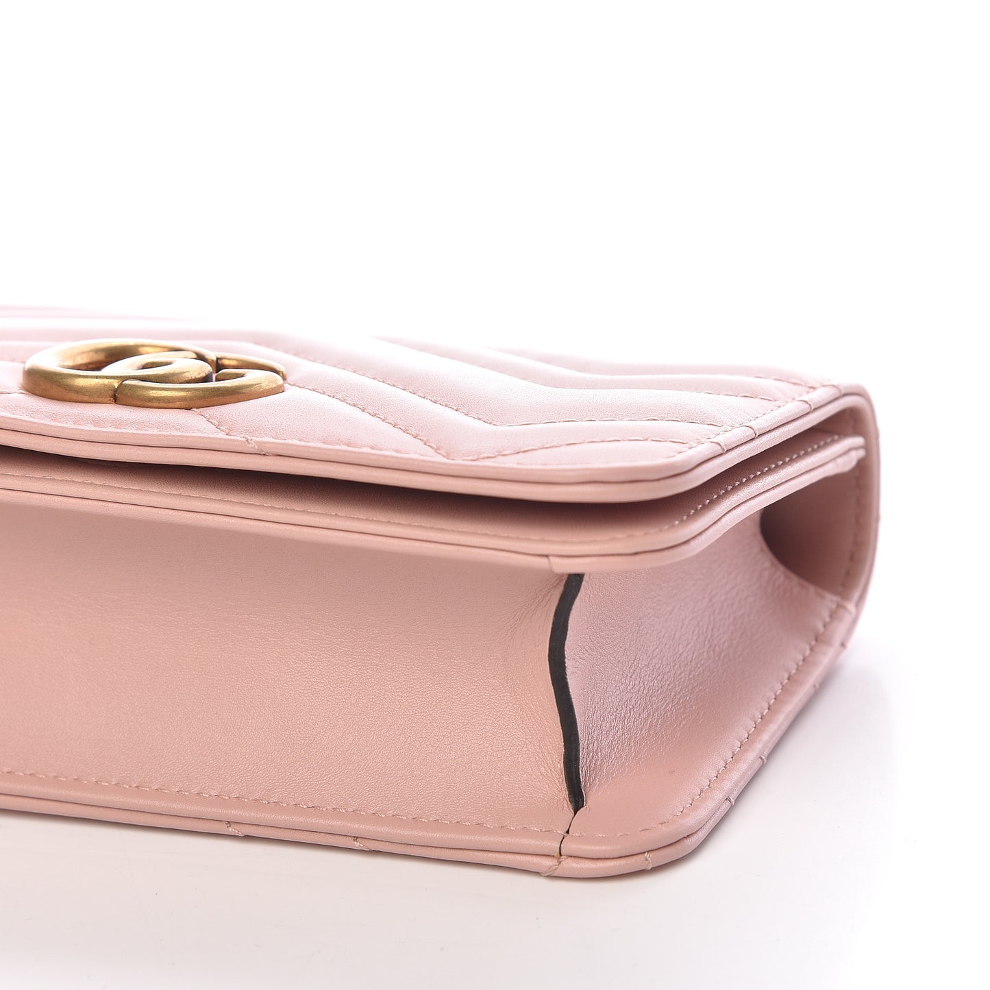 Calfskin Matelasse GG Marmont Mini Bag Perfect Pink