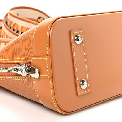 Louis Vuitton Epi Jacquard Alma BB Honey Gold 8 of 11