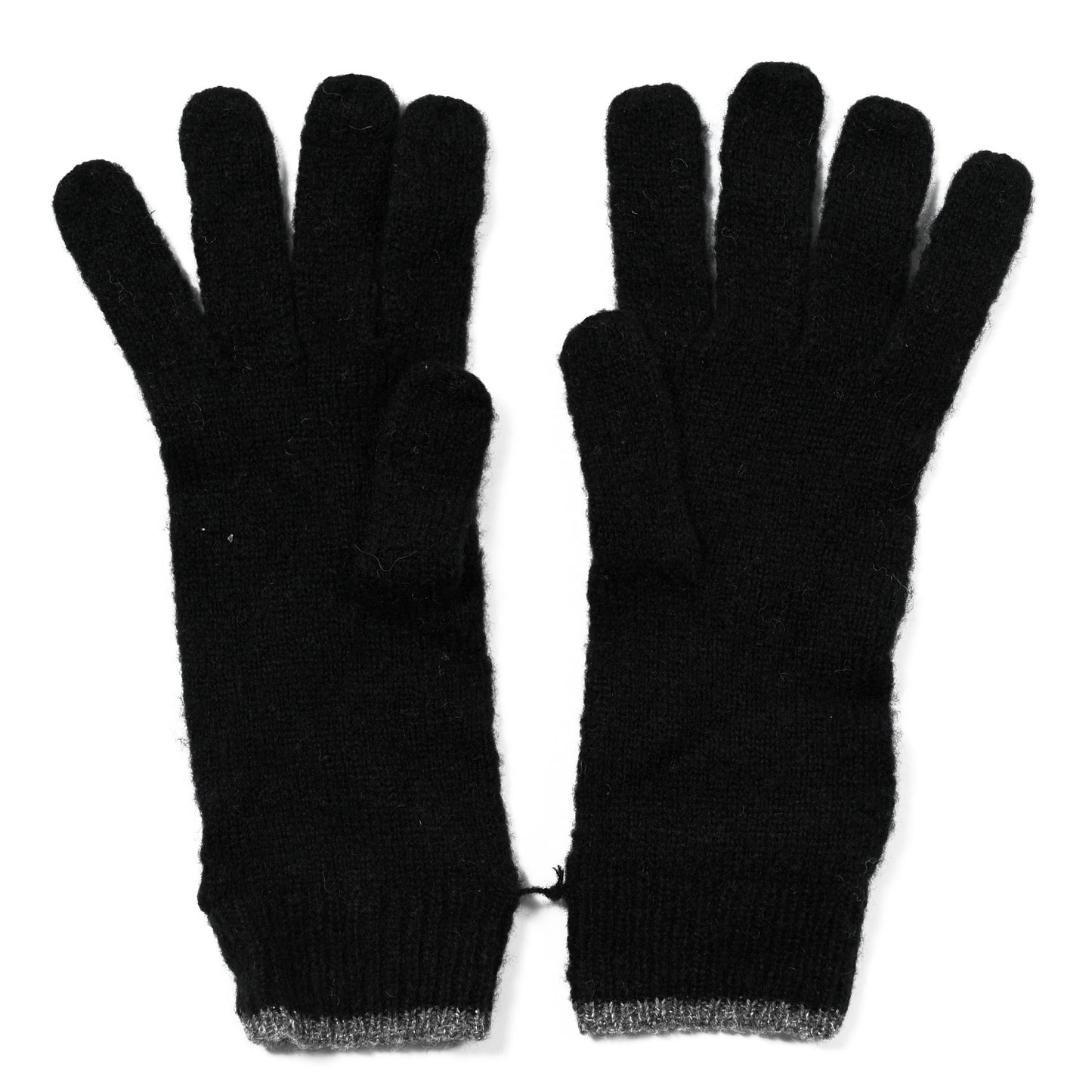 Cashmere Silk CC Gloves Dark Grey