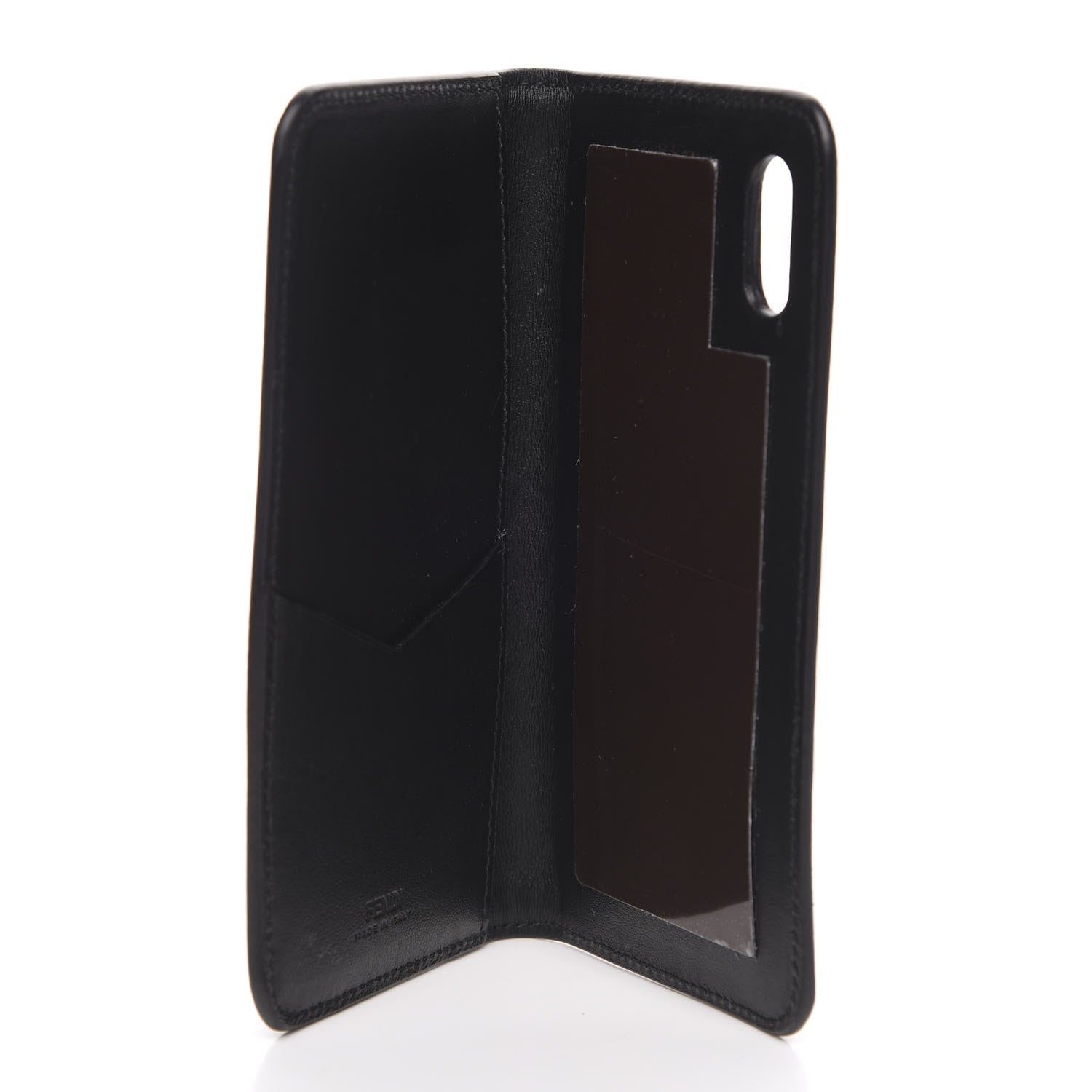 Fendi Calfskin FF Reloaded IPhone X Case Maya Black 5 of 7