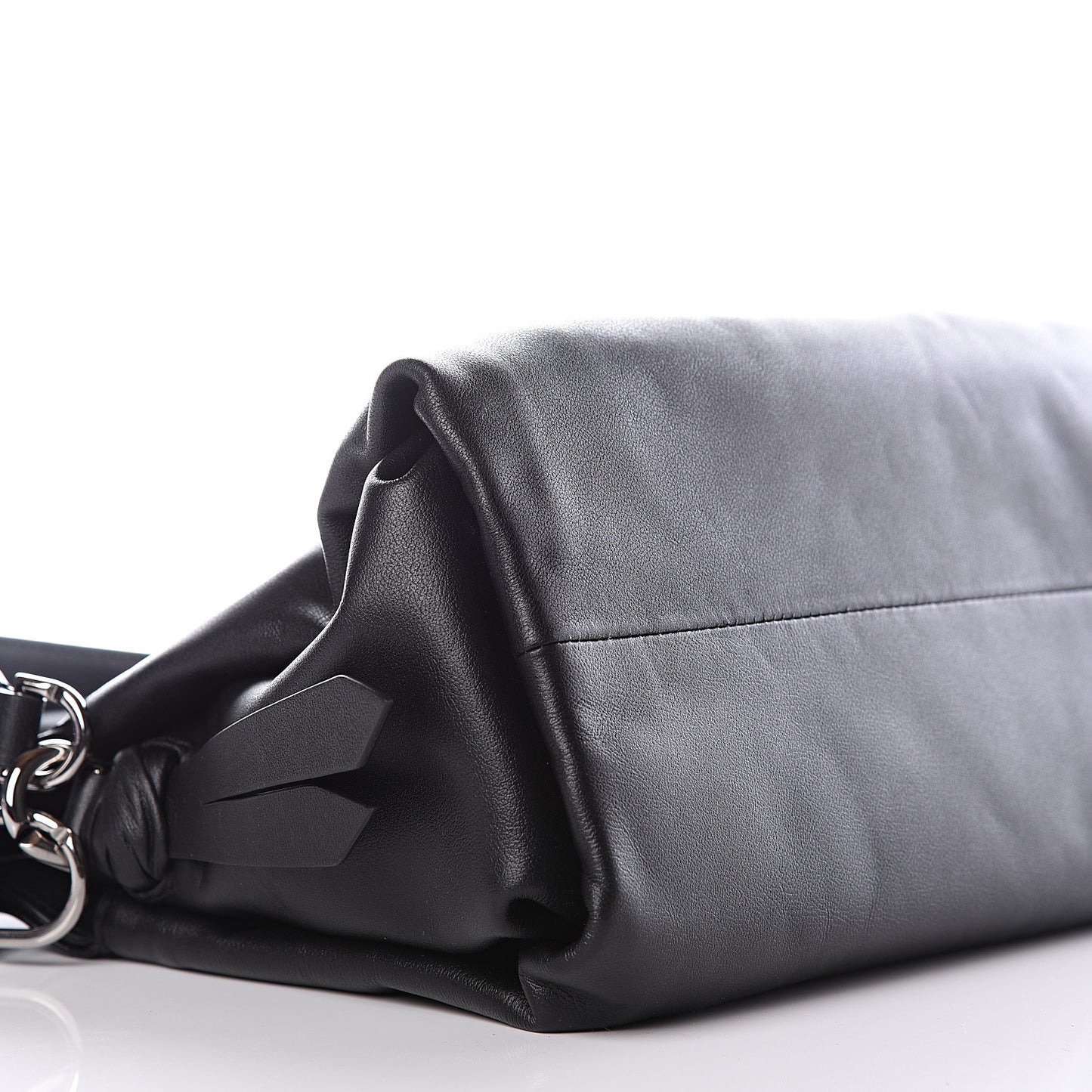 Calfskin Medium ID93 Satchel Black