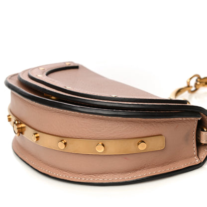 Chloe Calfskin Small Nile Bracelet Minaudiere Bag Biscotti Beige 8 of 9