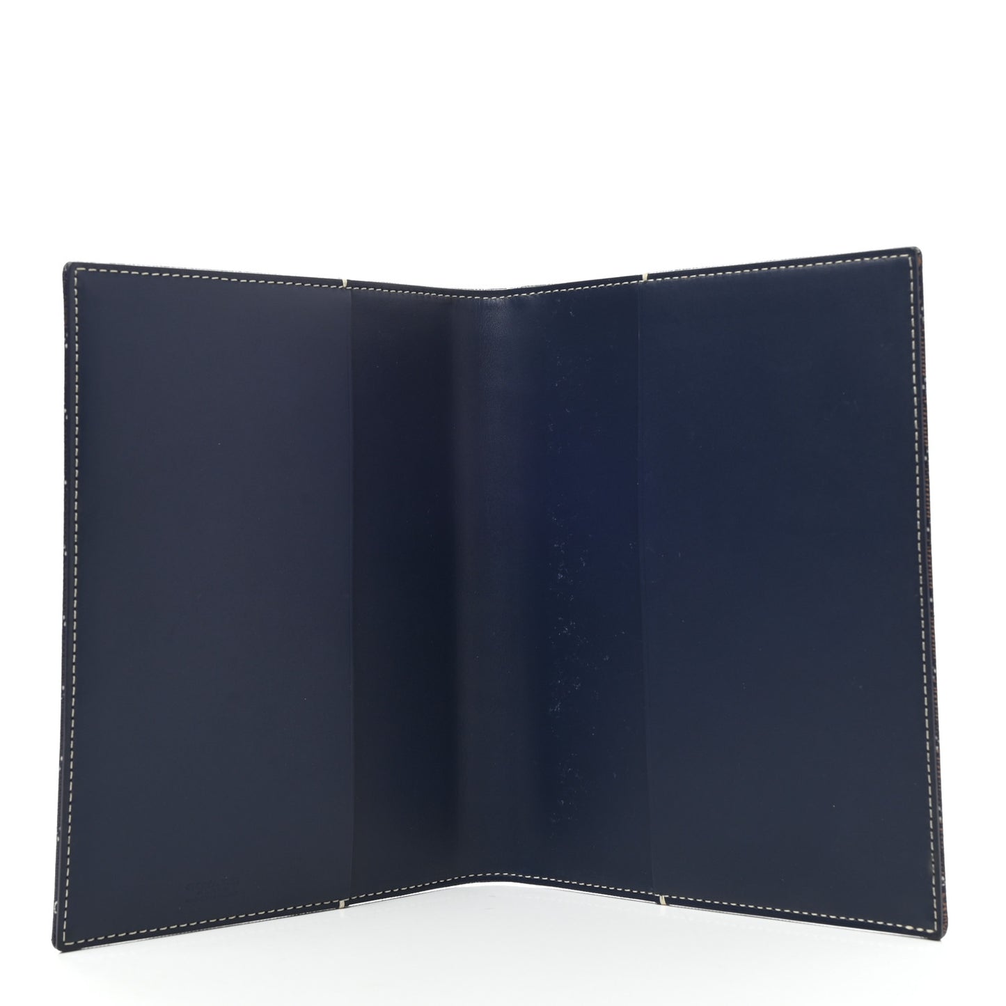 Goyardine Agenda Cover Navy