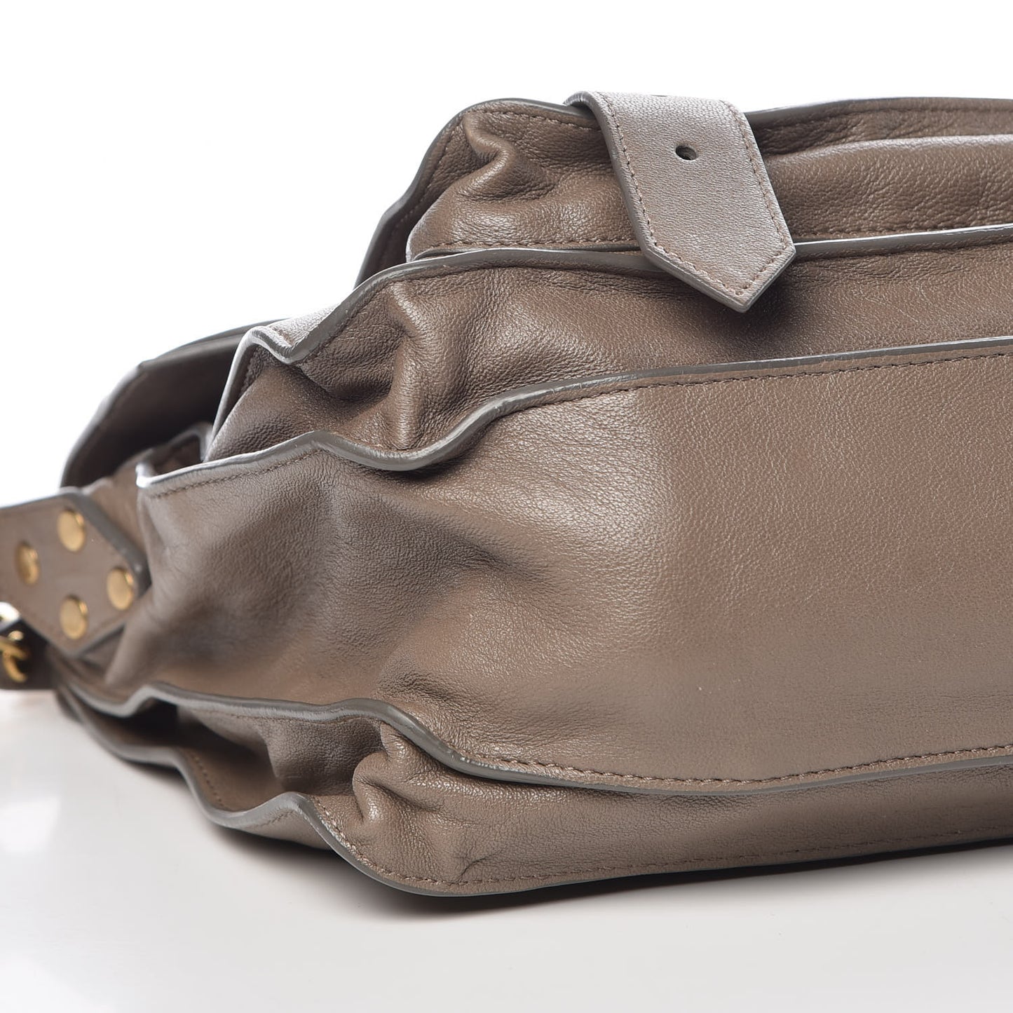 Lambskin Medium PS1 Satchel Smoke