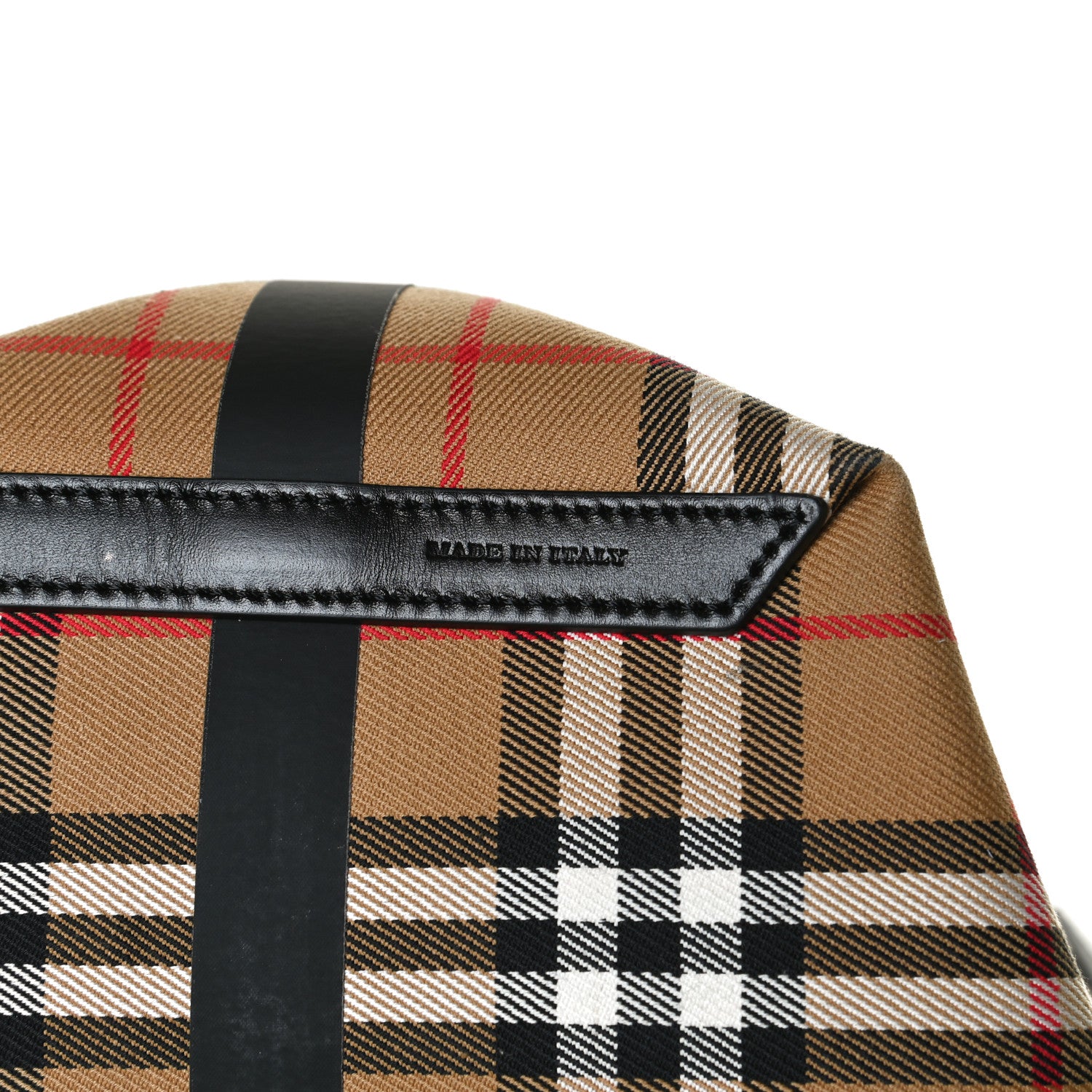 Burberry Vintage Check Medium The Giant Reversible Tote Antique Yellow Bright Red 12 of 14