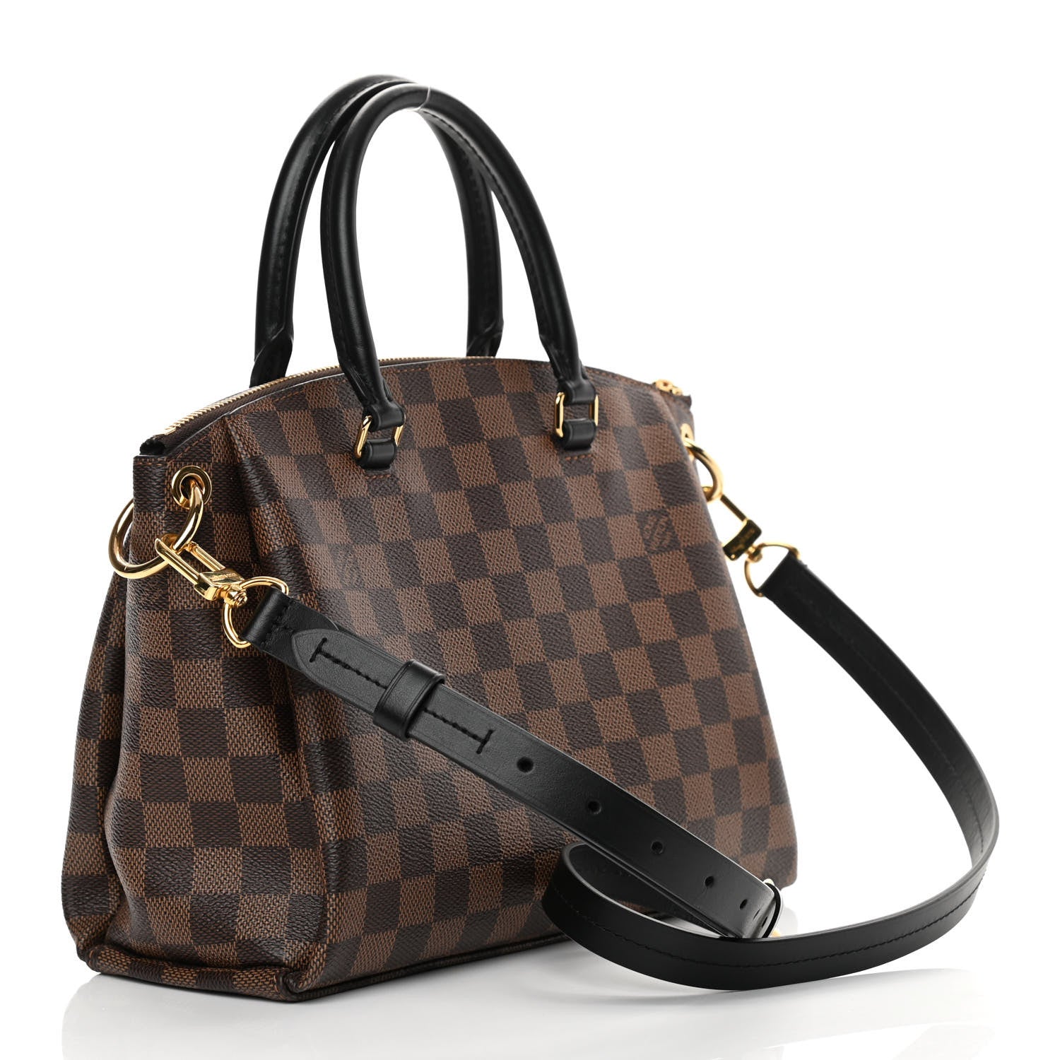Louis Vuitton Damier Ebene Odeon Tote PM Black 3 of 11