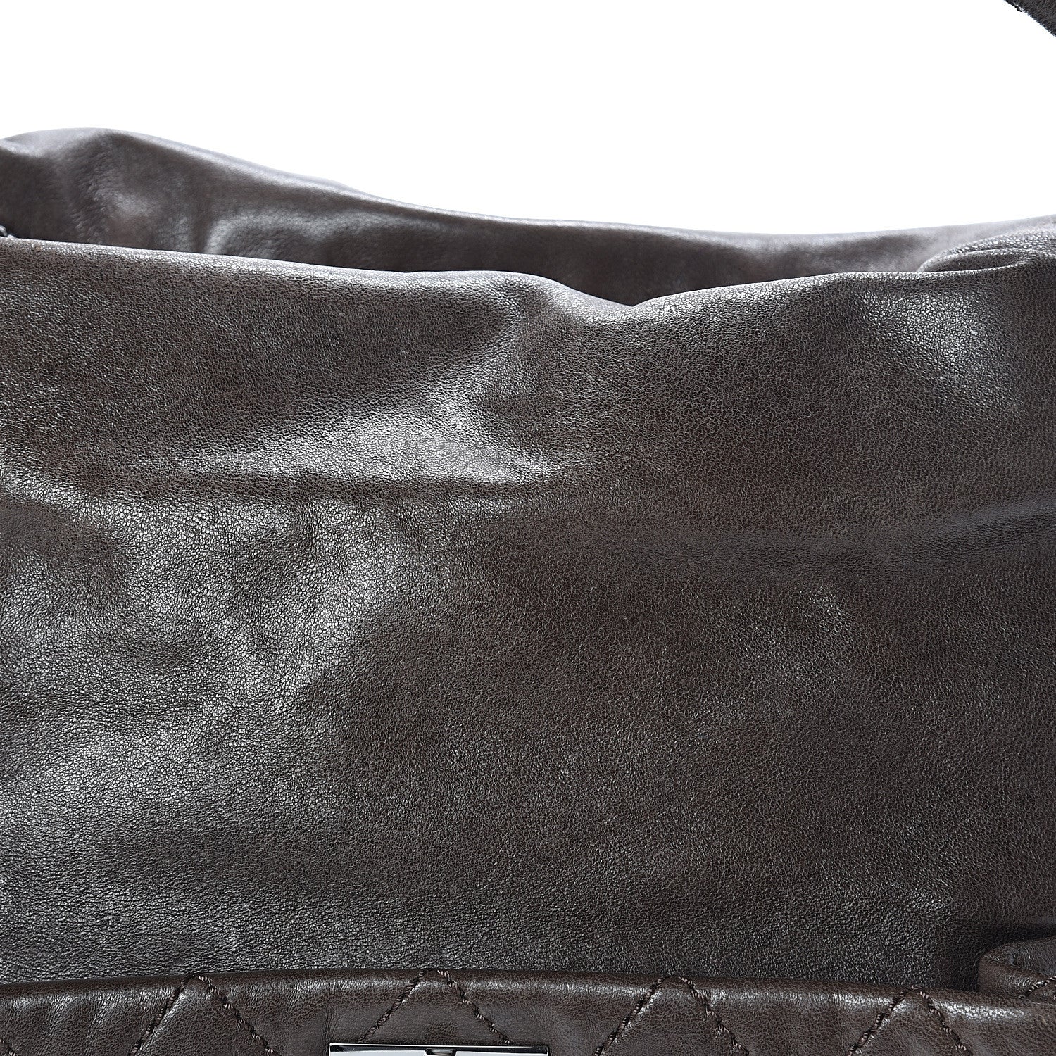 Chanel Lambskin Quilted 8 Knots Hobo Brown 7 of 9