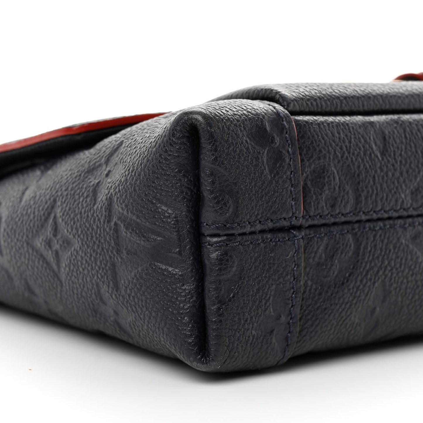 Empreinte Blanche BB Marine Rouge