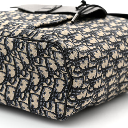 Christian Dior Oblique Motion Backpack Blue 10 of 10