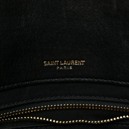 Saint Laurent Lambskin Patchwork Monogram Large Jamie Black 6 of 13