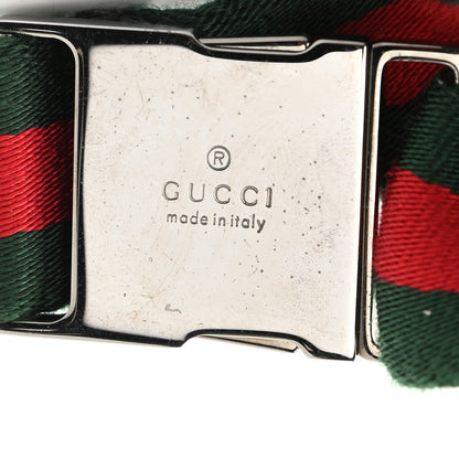 Gucci GG Monogram Web Double Pocket Belt Bag Black 12 of 12