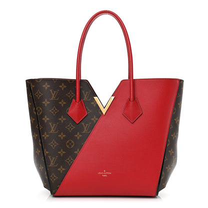 Louis Vuitton Calfskin Monogram Kimono Tote Cherry 1 of 10